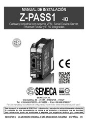 Seneca Z-PASS1 Manual De Instalación