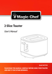 Magic Chef MCST2SS Manual Del Usuario