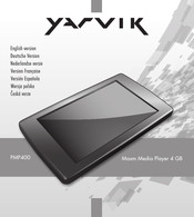 Yarvik PMR400 Manual Del Usuario