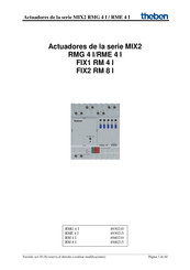 Theben FIX2 RM 8 I Manual Del Usuario