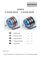 Multiplex HIMAX C 6320-0250 Instrucciones