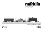 marklin Baustelle 44083 Manual Del Usuario