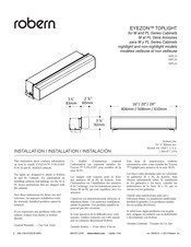 Robern EYEZON TOPLIGHT Instalación