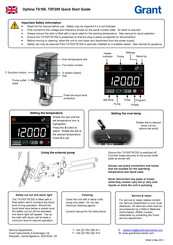 Grant Optima TX150 Guia De Inicio Rapido