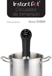 Instant Pot Accu SV800 Instrucciones