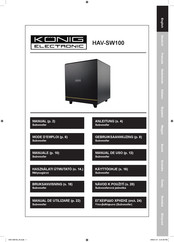 König Electronic HAV-SW100 Manual De Uso