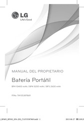 LG BP3 Serie Manual Del Propietário