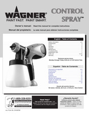 WAGNER CONTROL SPRAY Manual Del Propietário