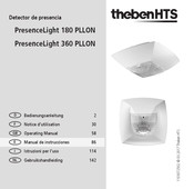 Theben HTS PresenceLight 360 PLLON Manual De Instrucciones