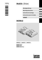 Lenze MOBILE EMDAG3 Serie Instrucciones Para El Montaje