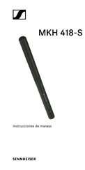 Sennheiser MKH 418-S Instrucciones De Manejo