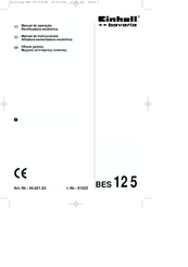 EINHELL bavaria BES 125 Manual De Instrucciones