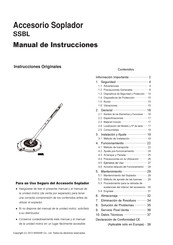 NIKKARI SSBL Manual De Instrucciones