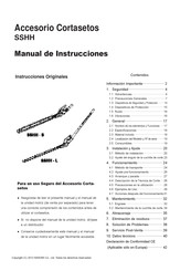 NIKKARI SSHH-L Manual De Instrucciones