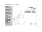 Hamilton Beach FreshMix 66333 Manual Del Usuario