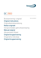 Dustcontrol DC 2900a Manual Original