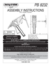 Swing-N-Slide PB 8232 Instrucciones De Montaje