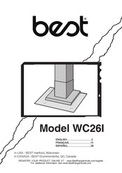 Best WC26I Manual De Usuario