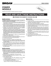 Broan PM250 Serie Instrucciones