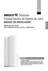 LG MULTI V B2 Serie Manual De Instalación