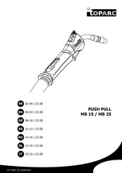 Toparc PUSH PULL MB 15 Manual De Instrucciones