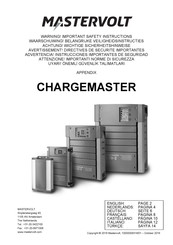 Mastervolt CHARGEMASTER Manual Del Usario