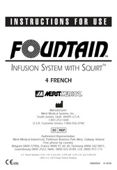 Merit Medical FOUNTAIN4 FRENCH Instrucciones De Uso