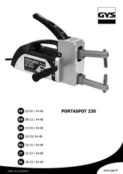 GYS PORTASPOT 230 Manual De Usuario