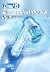 Braun Oral-B ProfessionalCare 8500 Serie Manual De Usuario
