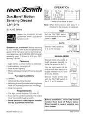 Heath Zenith DualBrite SL-4290 Serie Manual Del Usario