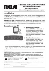 RCA VH911N Manual De Instrucciones