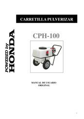 Honda CPH-100 Manual De Usuario Original