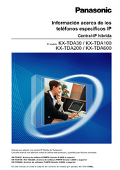 Panasonic KX-TDA100 Manual Del Usario