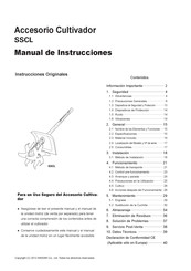 NIKKARI SSCL Manual De Instrucciones