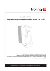 Fröling T4e 20-60 Manual De Instalación