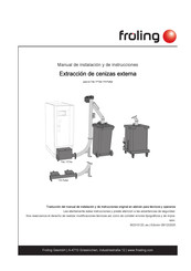 Fröling T4e Manual De Instalación Y De Instrucciones