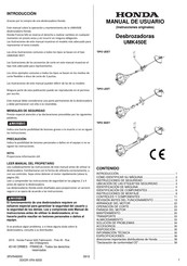 Honda UMK450E Manual De Usuario