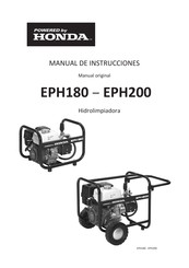 Honda EPH200 Manual De Instrucciones