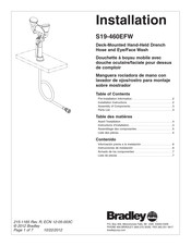 Bradley S19-460EFW Instalación