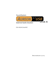 TerraTec Aureon 5.1 USB MK II Guía Rápida