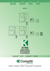 Comelit MT KIT 10 Manual Tecnico