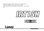 Laney IRONHEART IRT15H Instrucciones Importantes Para Su Seguridad