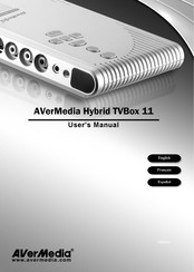 Avermedia Hybrid TVBox 11 Manual Del Usuario