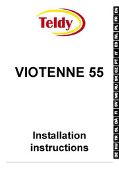 Teldy VIOTENNE 55 Instrucciones De Montaje