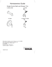 Kohler K-T10584 Guia Del Usuario