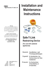 T&S Safe-T-Link La Instalación Y Las Instrucciones De Mantenimiento