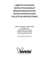 Bimar VP420 Folleto De Instrucciones