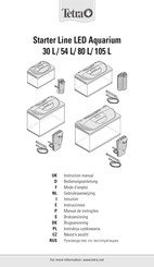 Tetra Starter Line LED 105 L Instrucciones