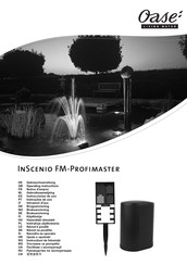 Oase InScenio FM-Profimaster Instrucciones De Uso