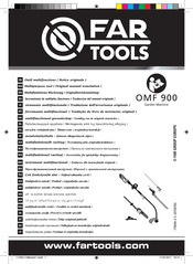 Far Tools OMF 900 Traduccion Del Manual Originales